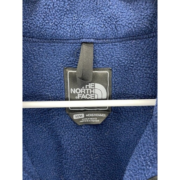 The North Face Denali Fleece Jacket Men’s Size M Blue Full Zip Winter Outdoor - Picture 2 of 9